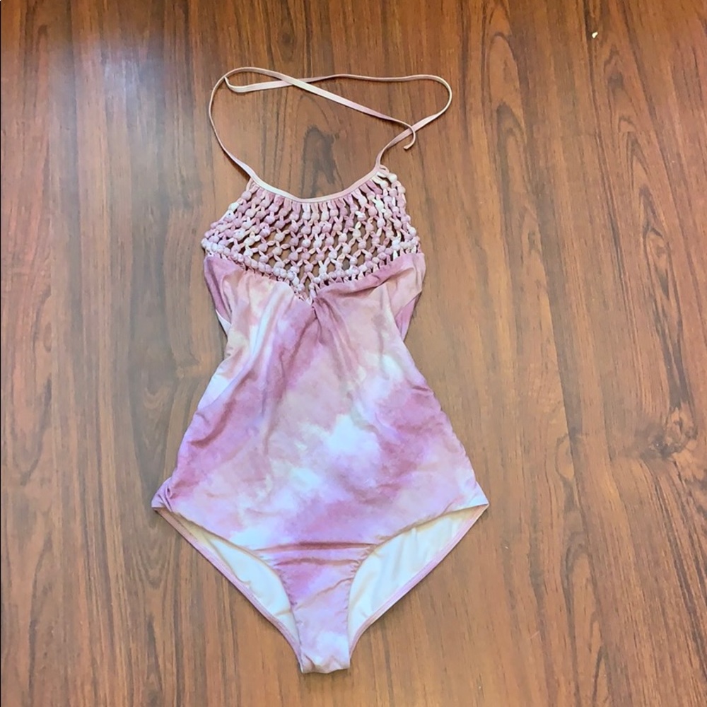 Billabong Todays Vibe Macrame One Piece Swimsuit